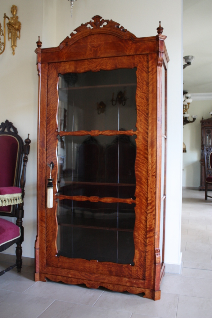 antike Vitrine Biedermeier - Antik-Lampen - Verkauf und Restauration